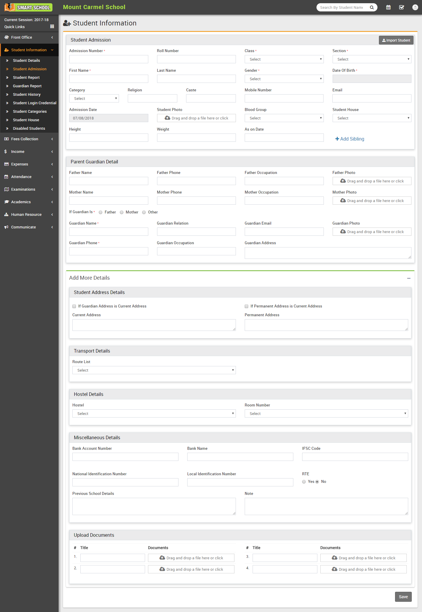 School and college  Management System